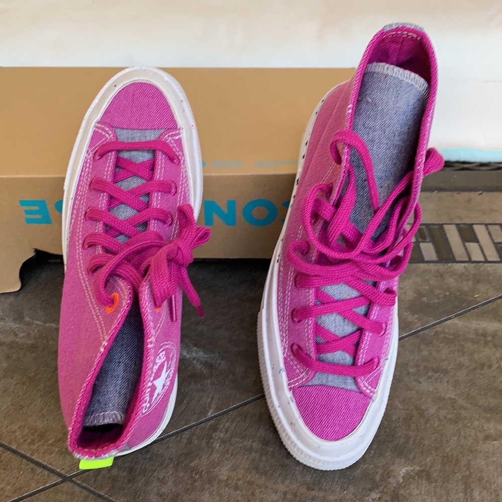 CONVERSE CHUCK 70 HI CACTUS FLOWER/LEMON VENOM MEN - Picture 9 of 16